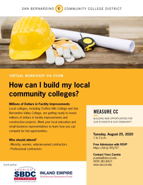 contractors 101 and measure cc on august 25 at 1 pm