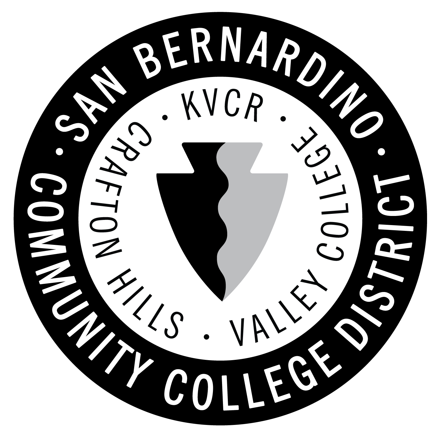 SBCCD primary logo (high contrast B&W)