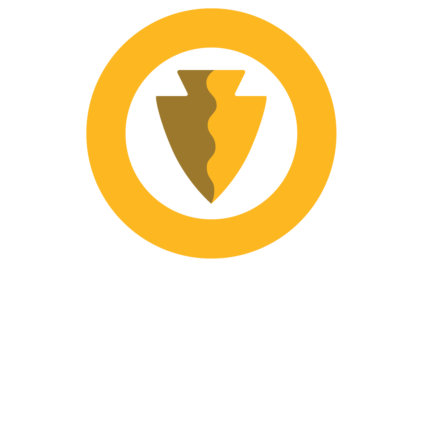 SBCCD secondary logo gold centered (reversed)
